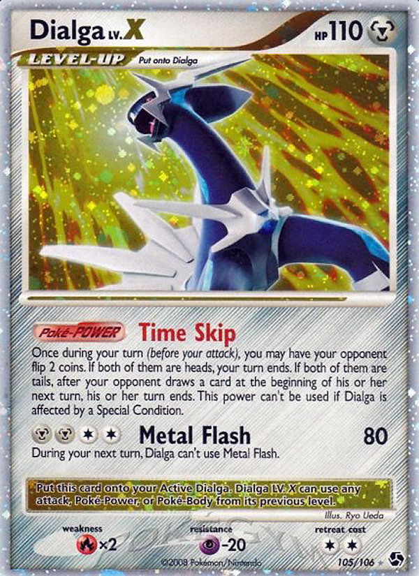 Dialga LV.X (105/106) [Diamond &amp; Pearl: Great Encounters] 