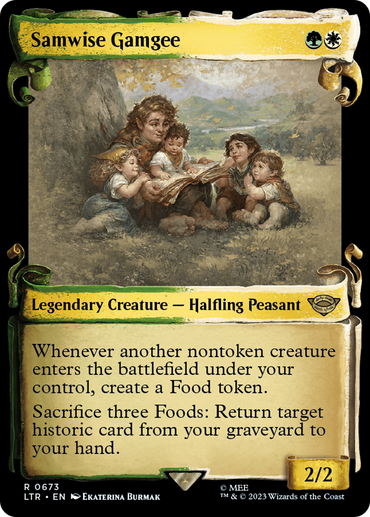 Samwise Gamgee [The Lord of the Rings: Tales of Middle-Earth Showcase Scrolls] 