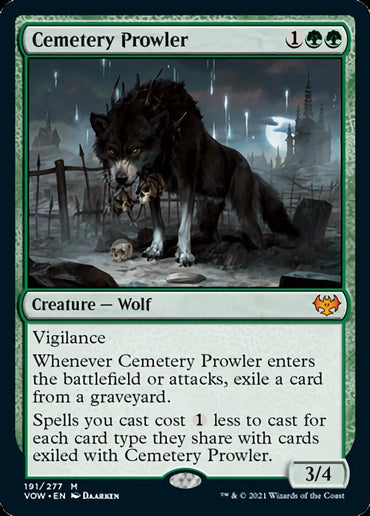 Cemetery Prowler [Innistrad: Crimson Vow] 