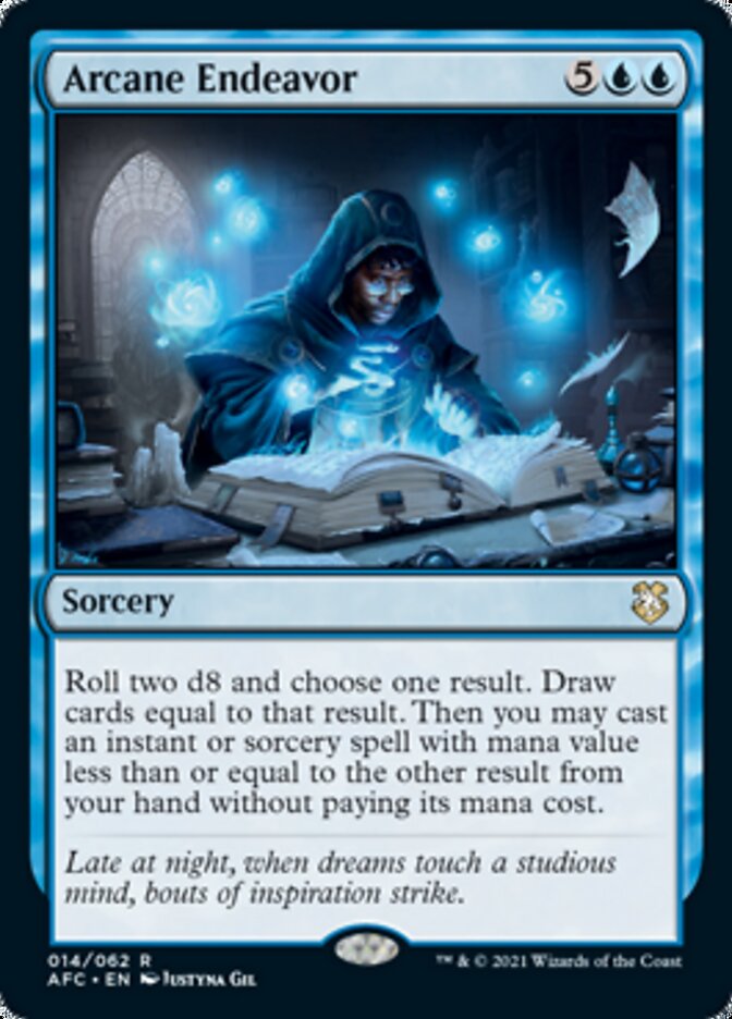 Arcane Endeavor [Dungeons &amp; Dragons: Adventures in the Forgotten Realms Commander] 