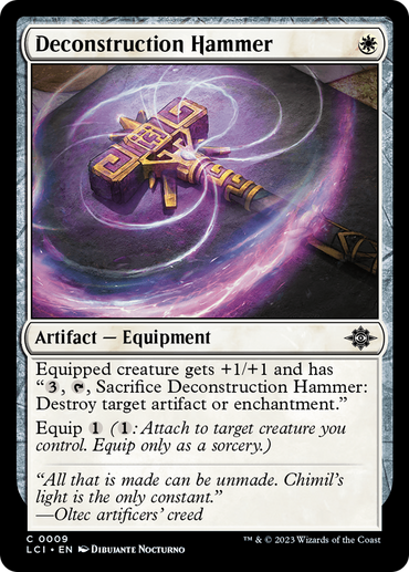 Deconstruction Hammer [The Lost Caverns of Ixalan] 