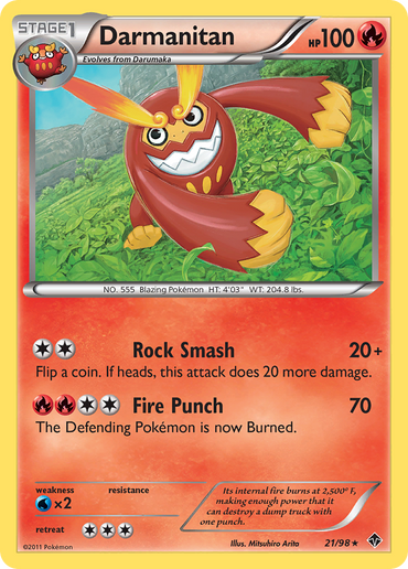 Darmanitan (21/98) [Black &amp; White: Emerging Powers] 