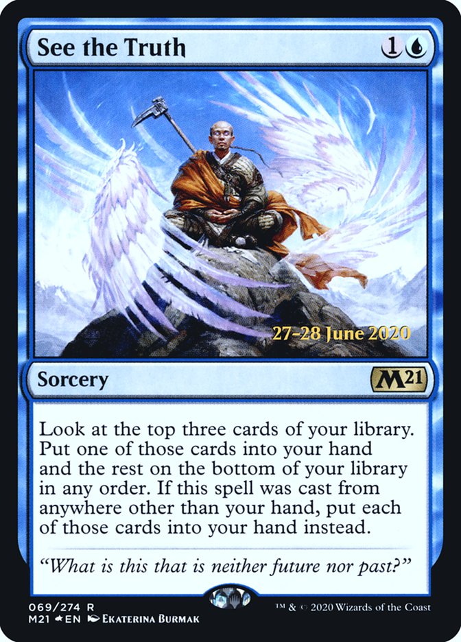 See the Truth [Core Set 2021 Prerelease Promos] 