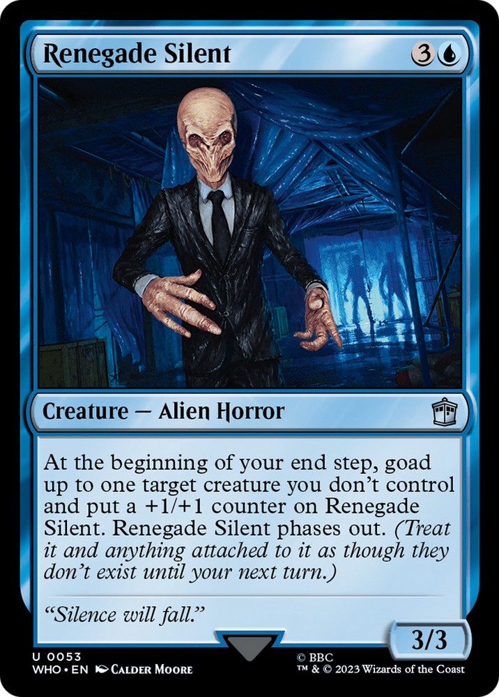 Renegade Silent [Doctor Who] 
