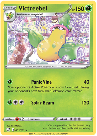 Victreebel (003/163) [Sword &amp; Shield: Battle Styles] 