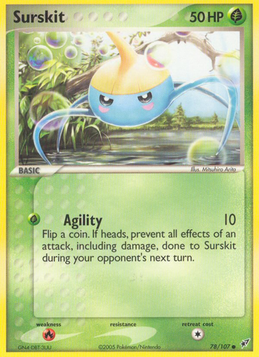 Surskit (78/107) [EX: Deoxys] 