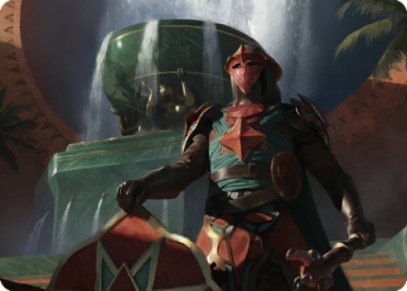 Tomakul Honor Guard Art Card [The Brothers' War Art Series] 