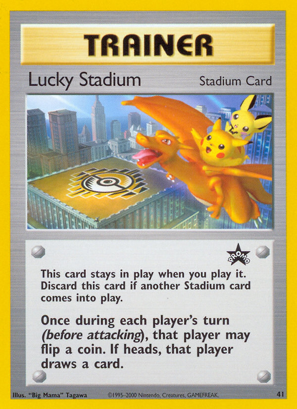 Lucky Stadium (41) [Wizards of the Coast: Black Star Promos] 