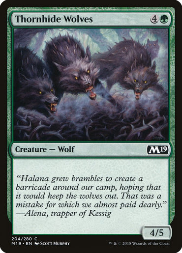 Thornhide Wolves [Core Set 2019] 