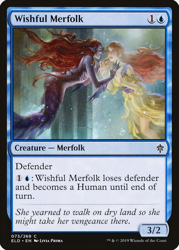 Wishful Merfolk [Throne of Eldraine] 
