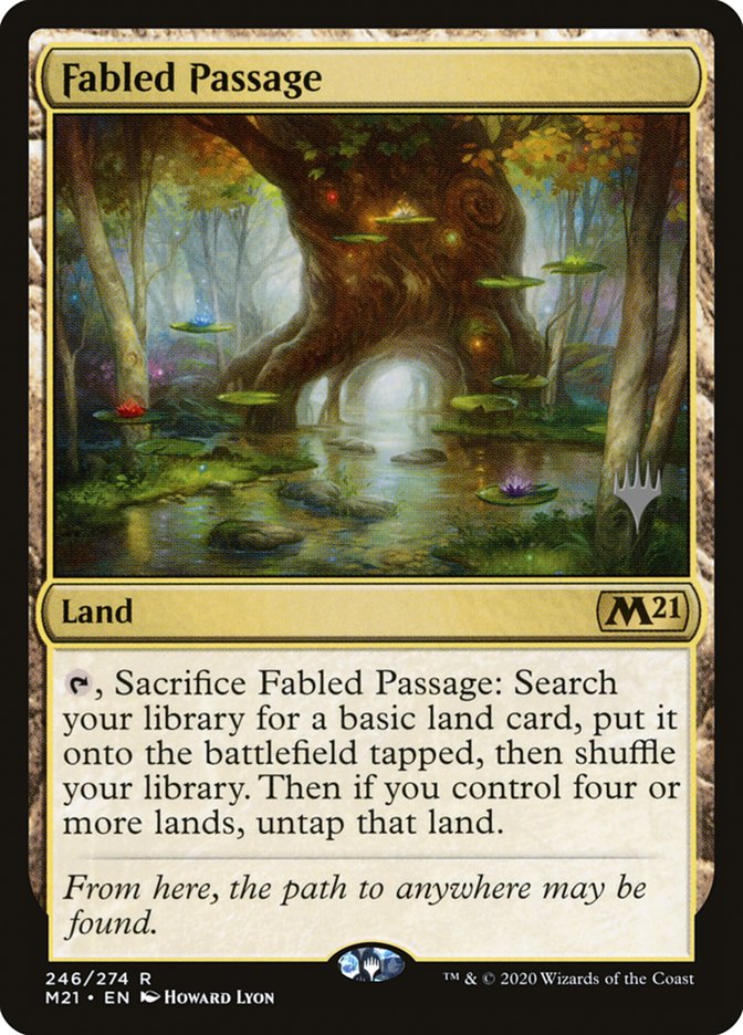 Fabled Passage (Promo Pack) [Core Set 2021 Promos] 