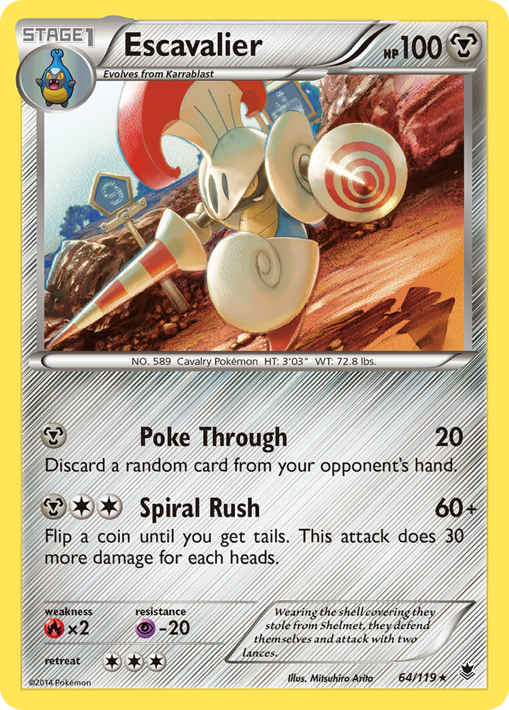 Escavalier (64/119) [XY: Phantom Forces] 