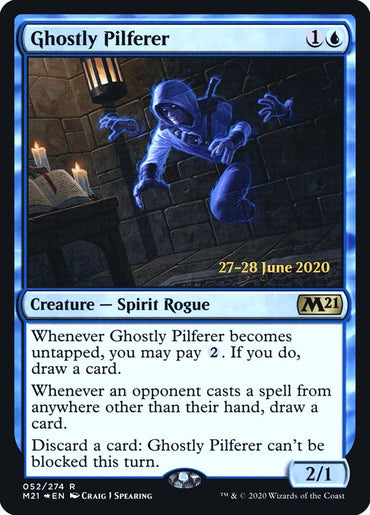 Ghostly Pilferer [Core Set 2021 Prerelease Promos] 