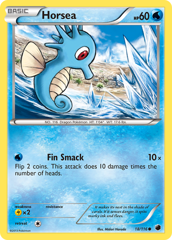 Horsea (18/116) [Black &amp; White: Plasma Freeze] 