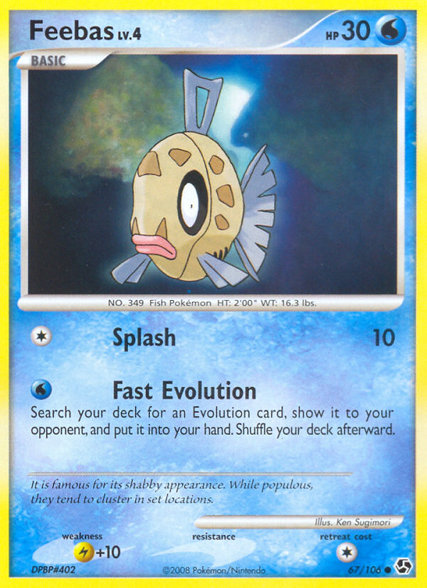 Feebas (67/106) [Diamond &amp; Pearl: Great Encounters] 