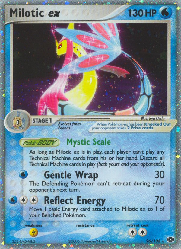 Milotic ex (96/106) [EX: Emerald] 