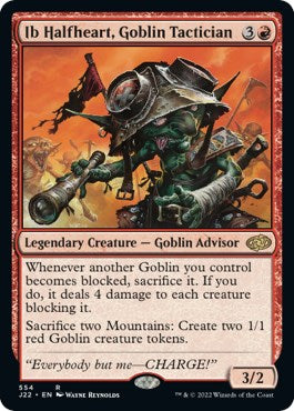 Ib Halfheart, Goblin Tactician [Jumpstart 2022] 