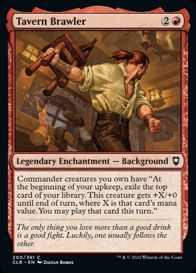 Tavern Brawler [Commander Legends: Battle for Baldur's Gate] 