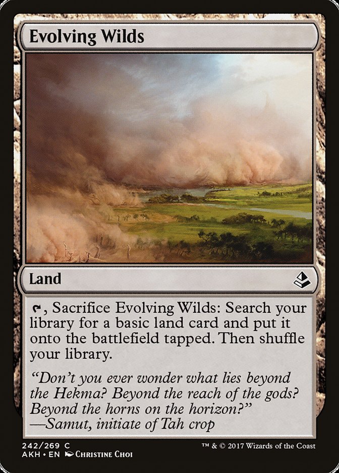 Evolving Wilds [Amonkhet] 