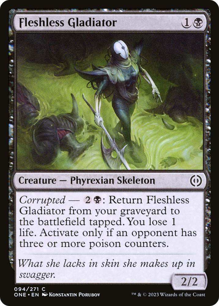 Fleshless Gladiator [Phyrexia: All Will Be One] 