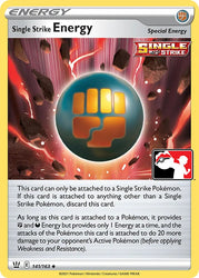 Single Strike Energy (141/163) [Prize Pack Series Two] 