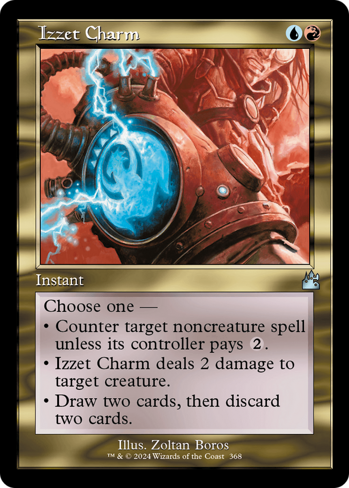 Izzet Charm (Retro Frame) [Ravnica Remastered] 