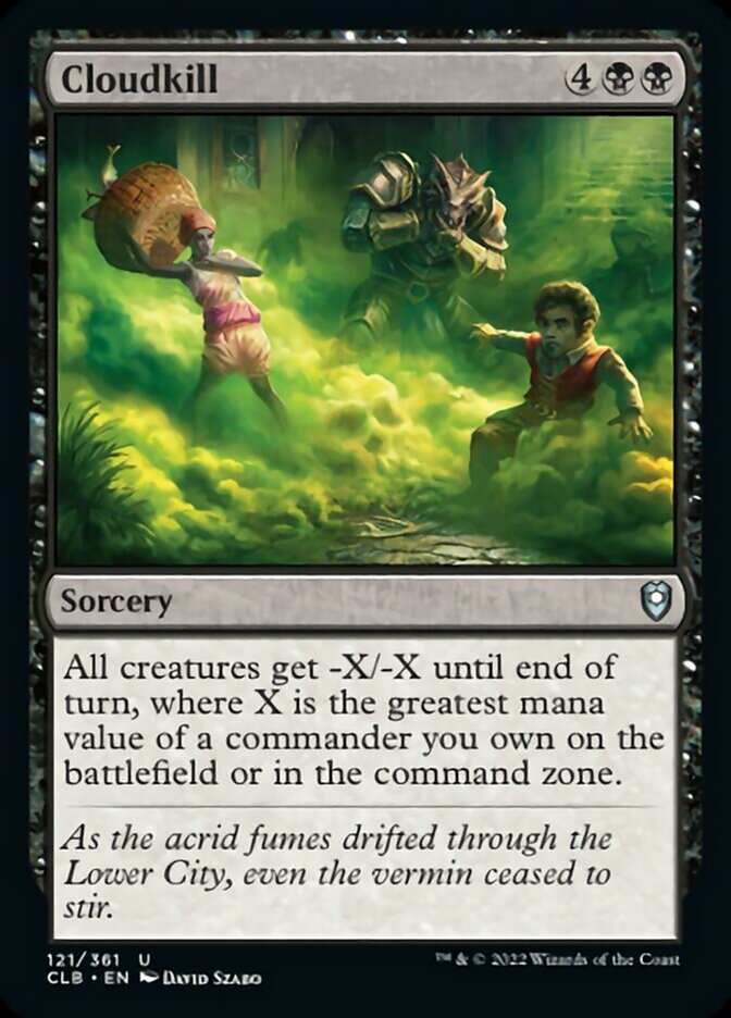 Cloudkill [Commander Legends: Battle for Baldur's Gate] 