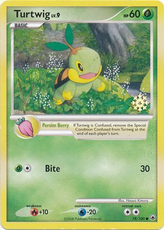 Turtwig (78/100) [Countdown Calendar Promos] 