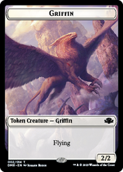 Elephant // Griffin Double-Sided Token [Dominaria Remastered Tokens] 