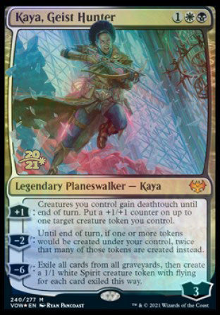 Kaya, Geist Hunter [Innistrad: Crimson Vow Prerelease Promos] 