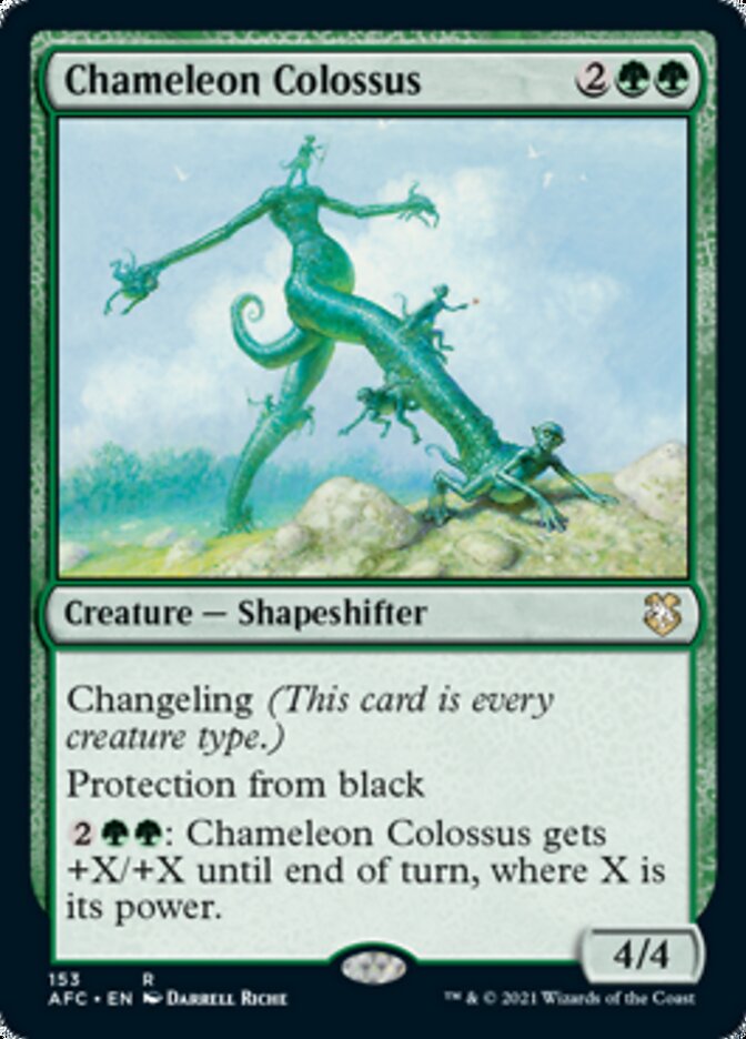 Chameleon Colossus [Dungeons &amp; Dragons: Adventures in the Forgotten Realms Commander] 