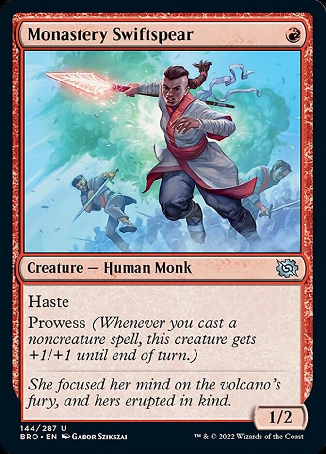 Monastery Swiftspear [The Brothers' War] 