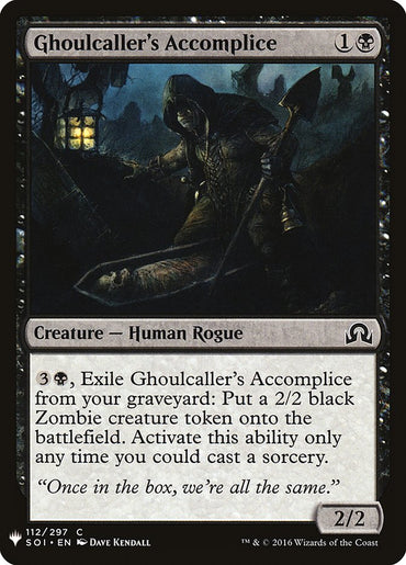 Ghoulcaller's Accomplice [Mystery Booster] 