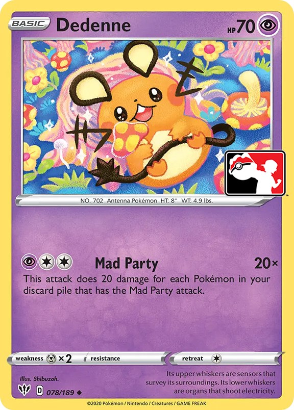 Dedenne (078/189) [Prize Pack Series One] 