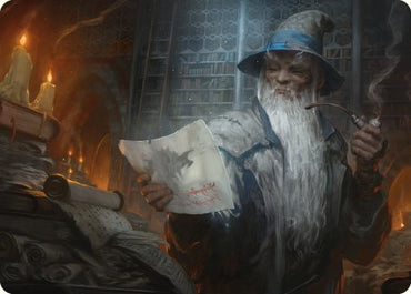 Learn from the Past Art Card [The Lord of the Rings: Tales of Middle-earth Art Series] 