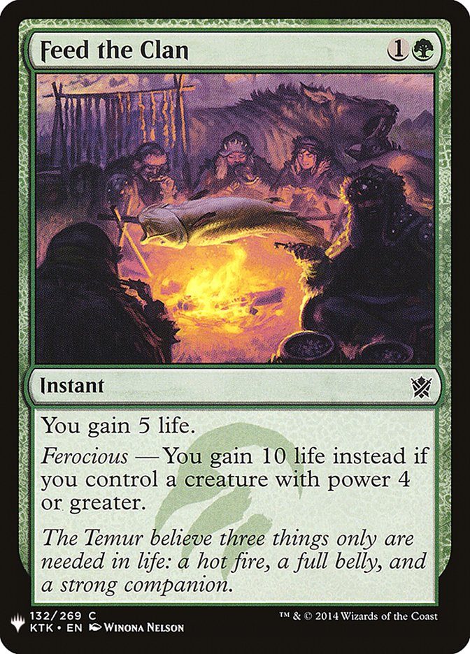 Feed the Clan [Mystery Booster] 