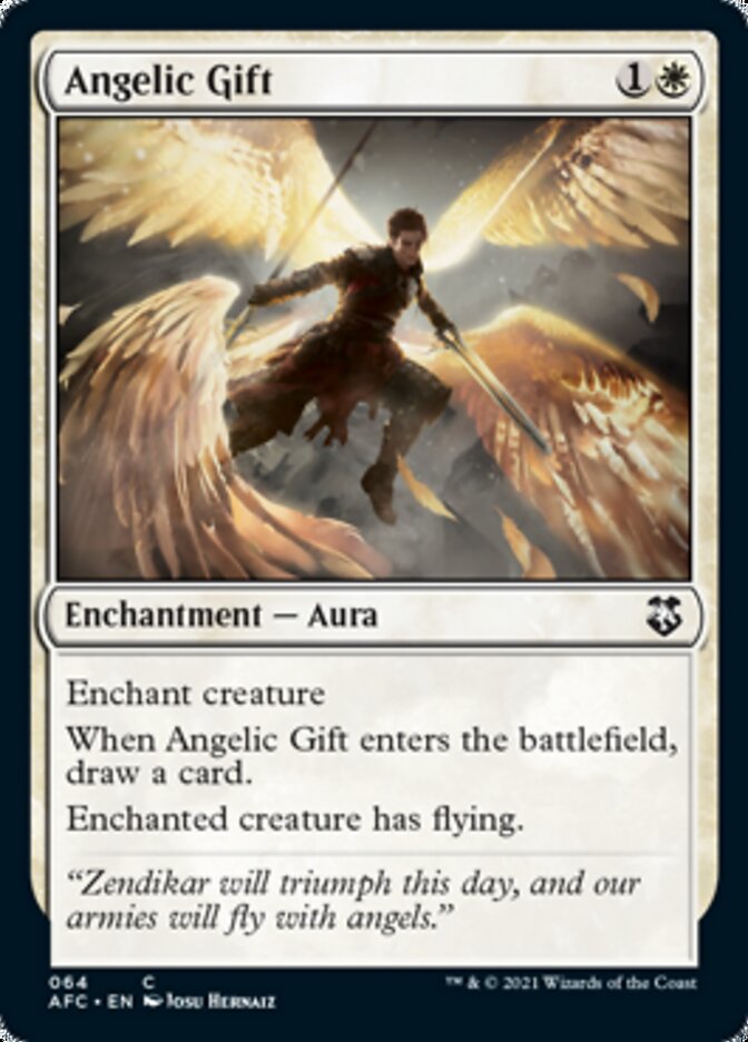 Angelic Gift [Dungeons &amp; Dragons: Adventures in the Forgotten Realms Commander] 