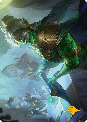 Sibsig Appraiser Art Card (8/54) [Tarkir: Dragonstorm Art Series]