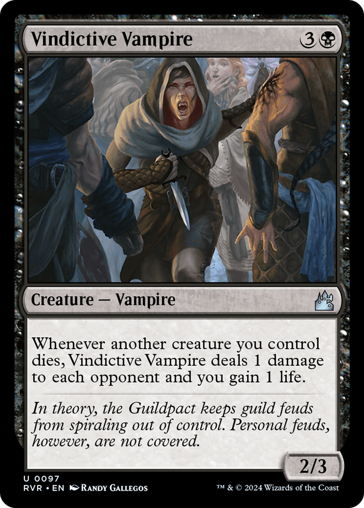 Vindictive Vampire [Ravnica Remastered] 