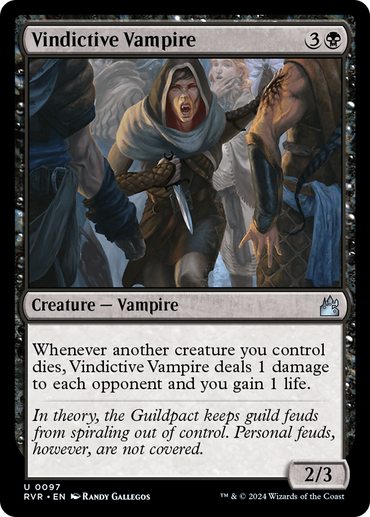 Vindictive Vampire [Ravnica Remastered] 