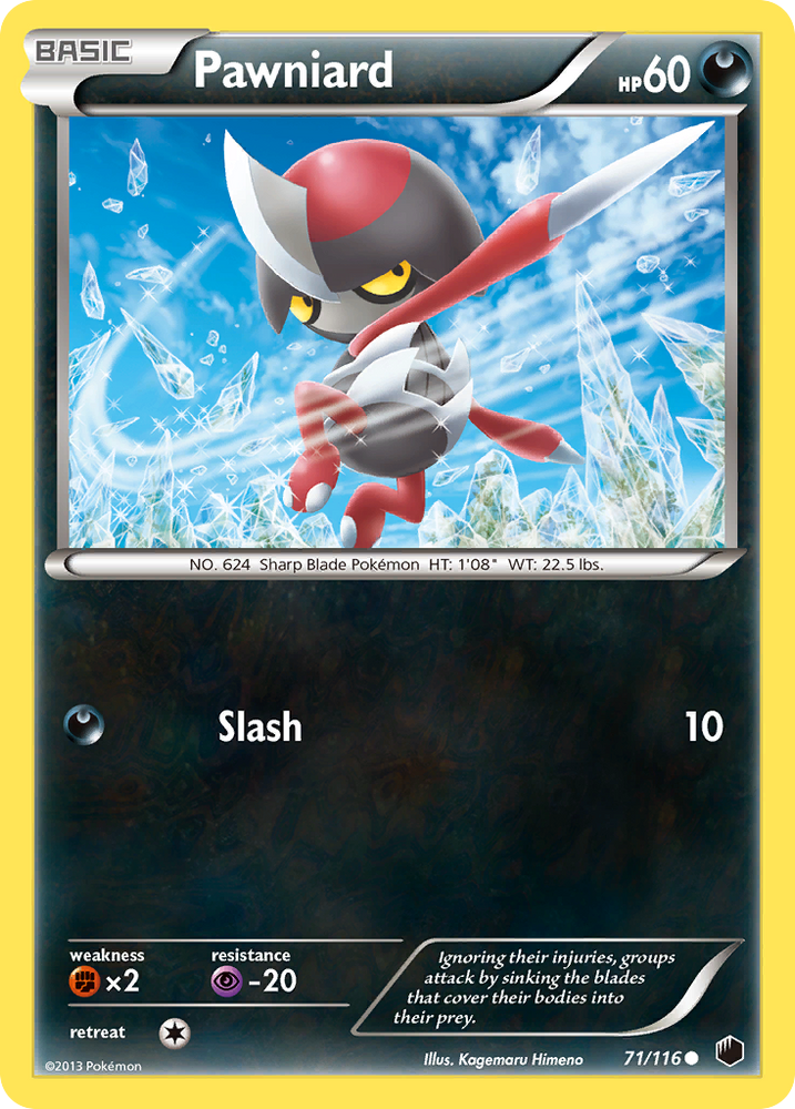 Pawniard (71/116) [Black &amp; White: Plasma Freeze] 