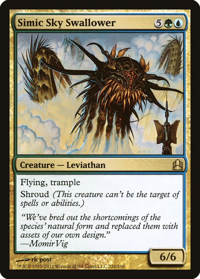 Simic Sky Swallower [Commander 2011] 