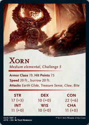 Xorn Art Card [Dungeons &amp; Dragons: Adventures in the Forgotten Realms Art Series] 