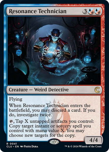 Resonance Technician [Ravnica: Clue Edition] 