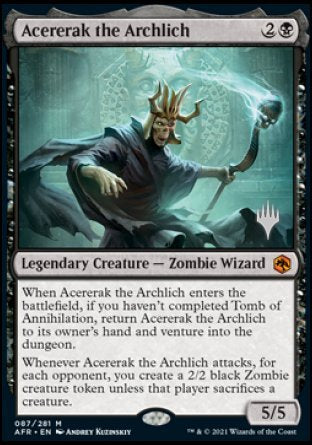 Acererak the Archlich (Promo Pack) [Dungeons &amp; Dragons: Adventures in the Forgotten Realms Promos] 