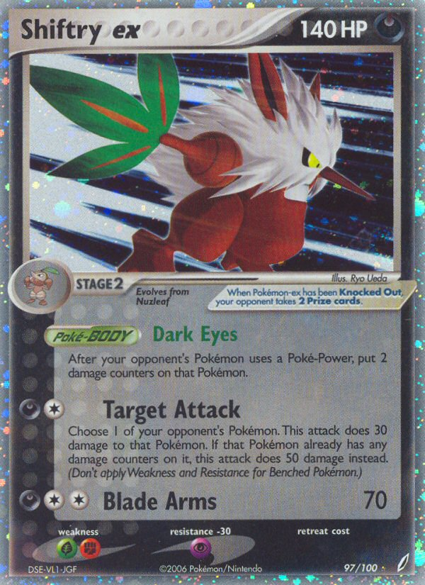 Shiftry ex (97/100) [EX: Crystal Guardians] 