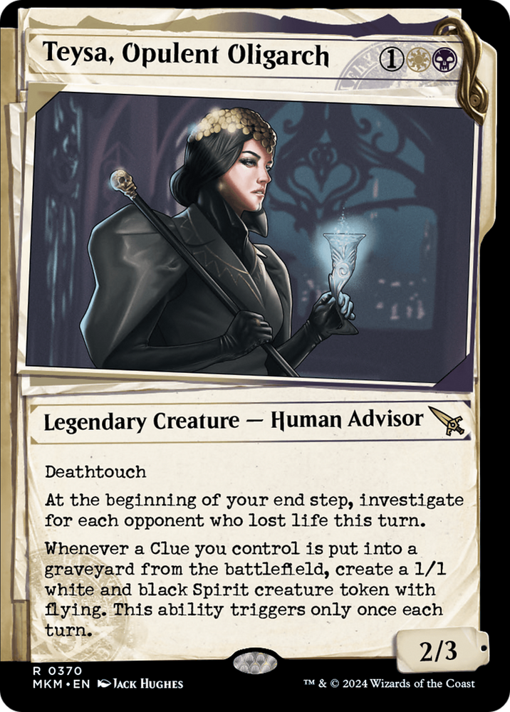 Teysa, Opulent Oligarch (Showcase) (0370) [Murders at Karlov Manor] 