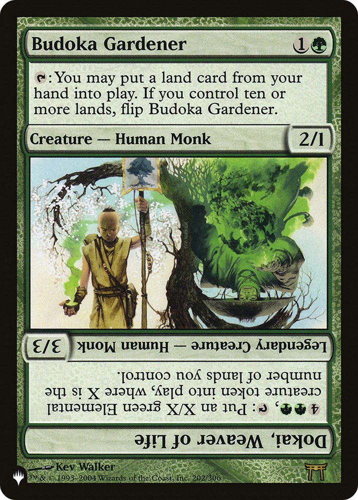 Budoka Gardener // Dokai, Weaver of Life [The List] 