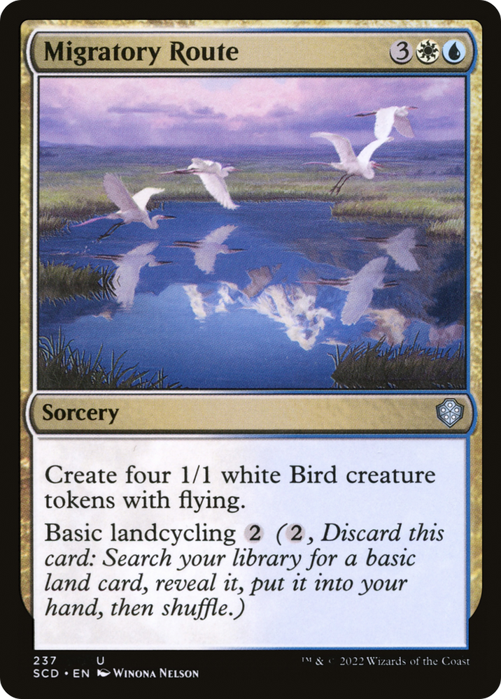 Migratory Route [Starter Commander Decks] 