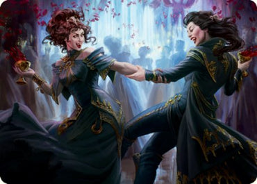 Falkenrath Celebrants 1 Art Card [Innistrad: Crimson Vow Art Series] 